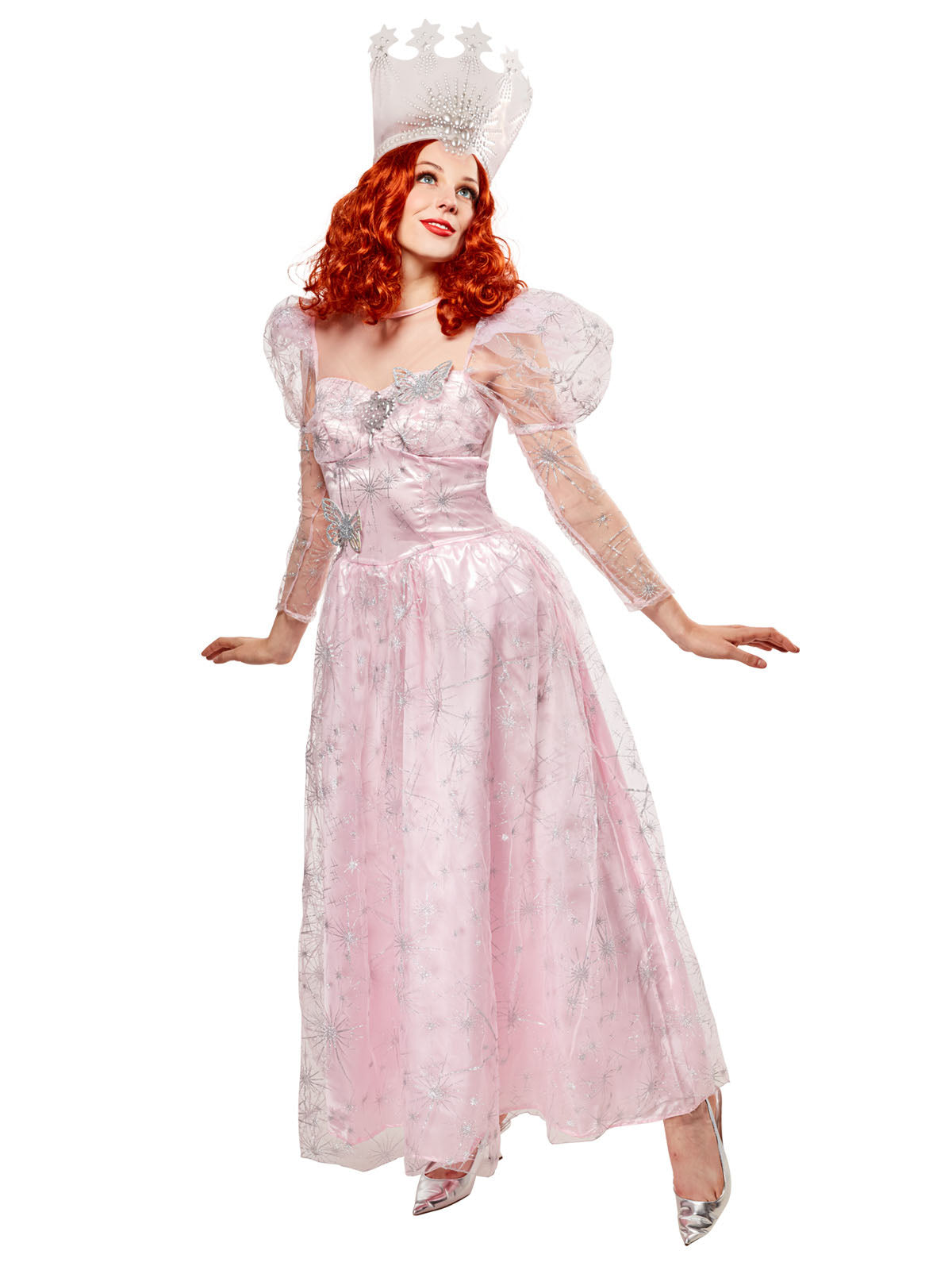 Glinda Deluxe Wizard Of Oz Costume, Adult