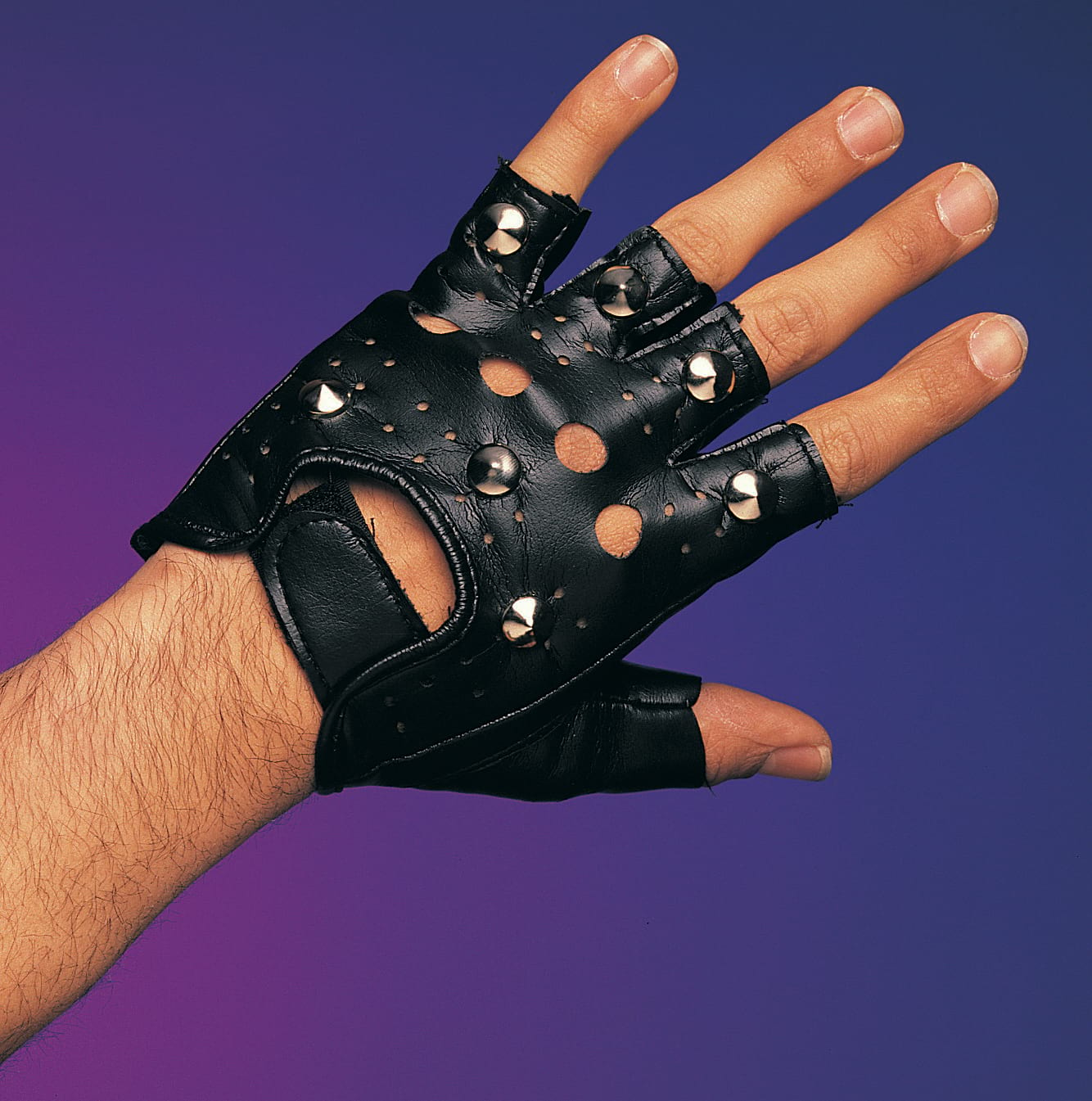 Michael Jackson Studded Black Glove - Adult