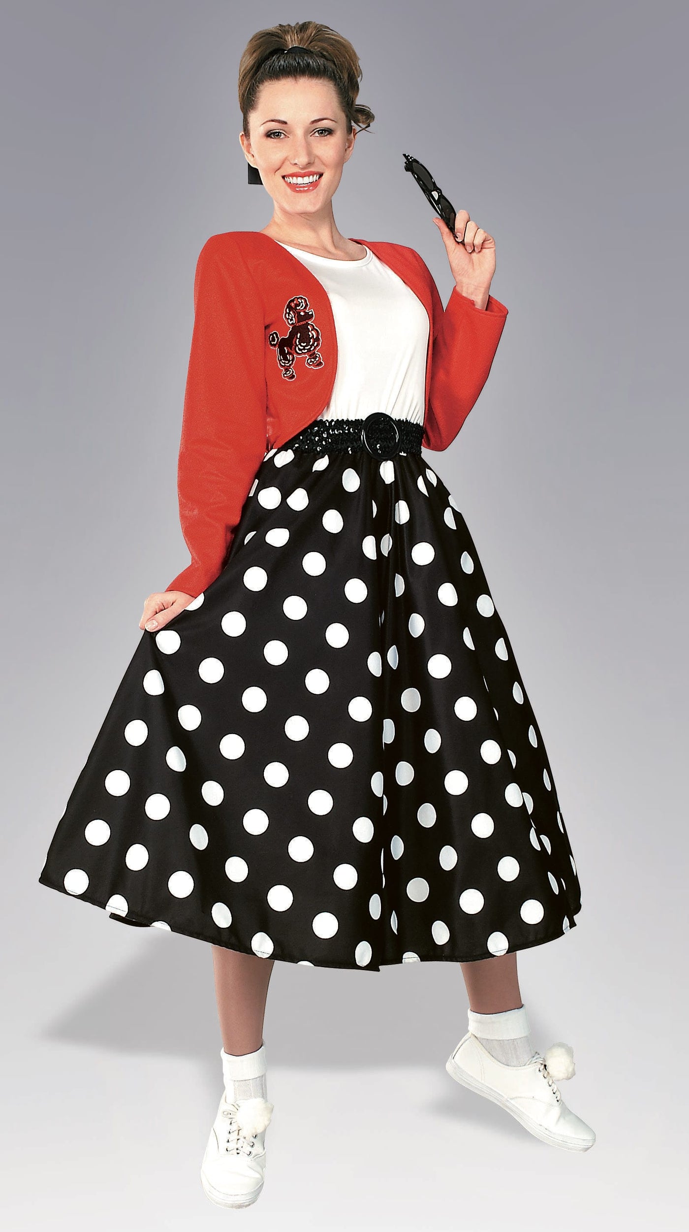 Polka Dot Rocker Costume, Adult