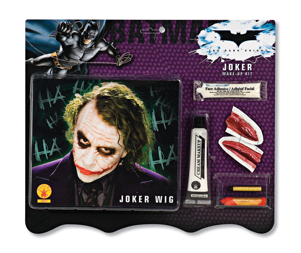 The Joker Wig And Make Up Kit