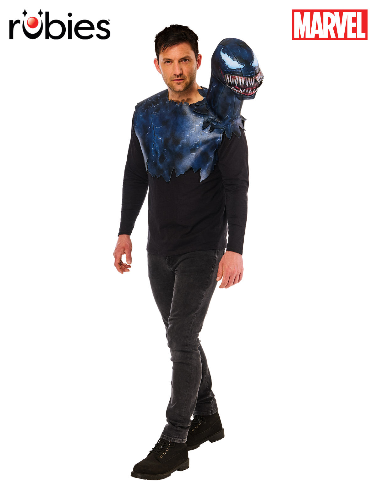 Venom Symbiote 3D Costume Top - Adult