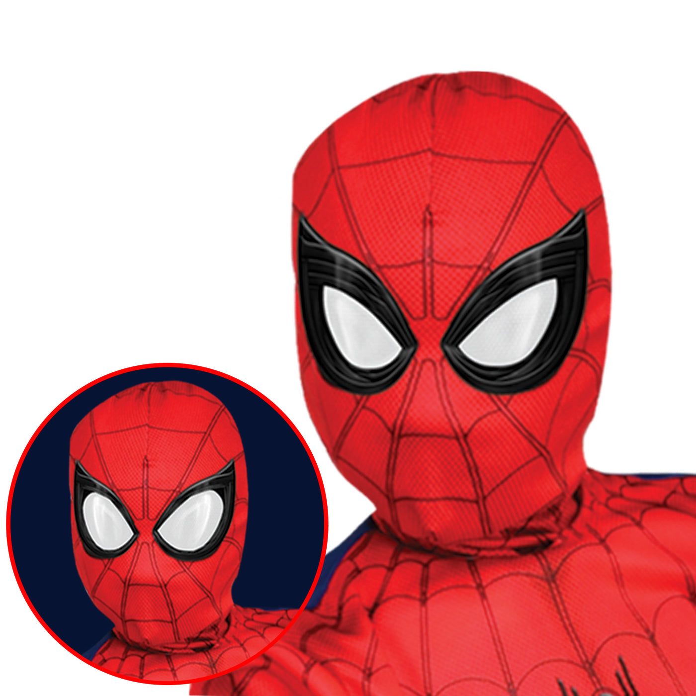 Spider-Man Nwh Deluxe Fabric Mask - Child