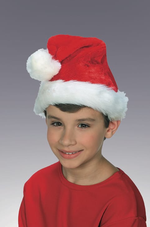 Plush Santa Hat - Child