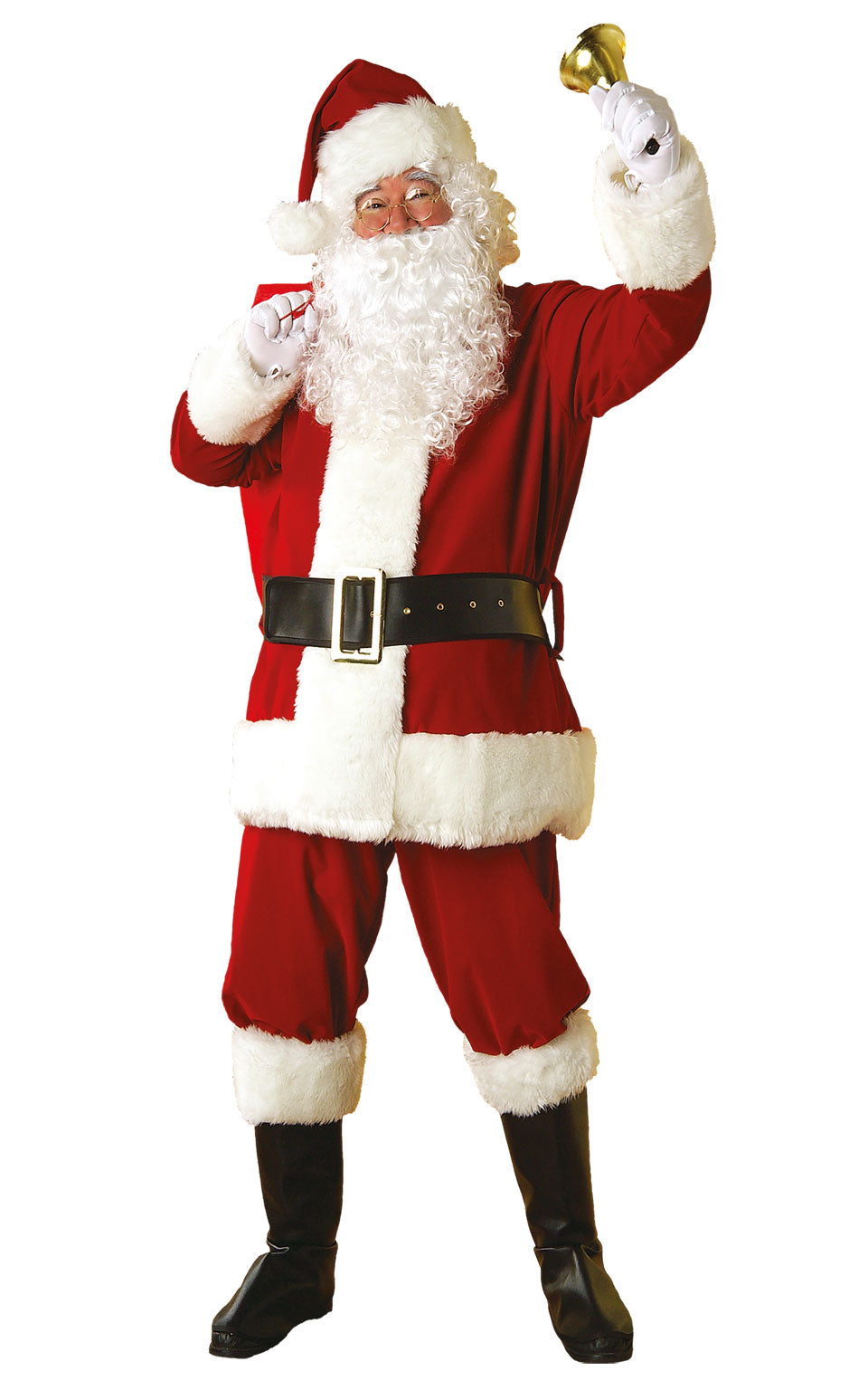 Santa Suit - Plush, Adult