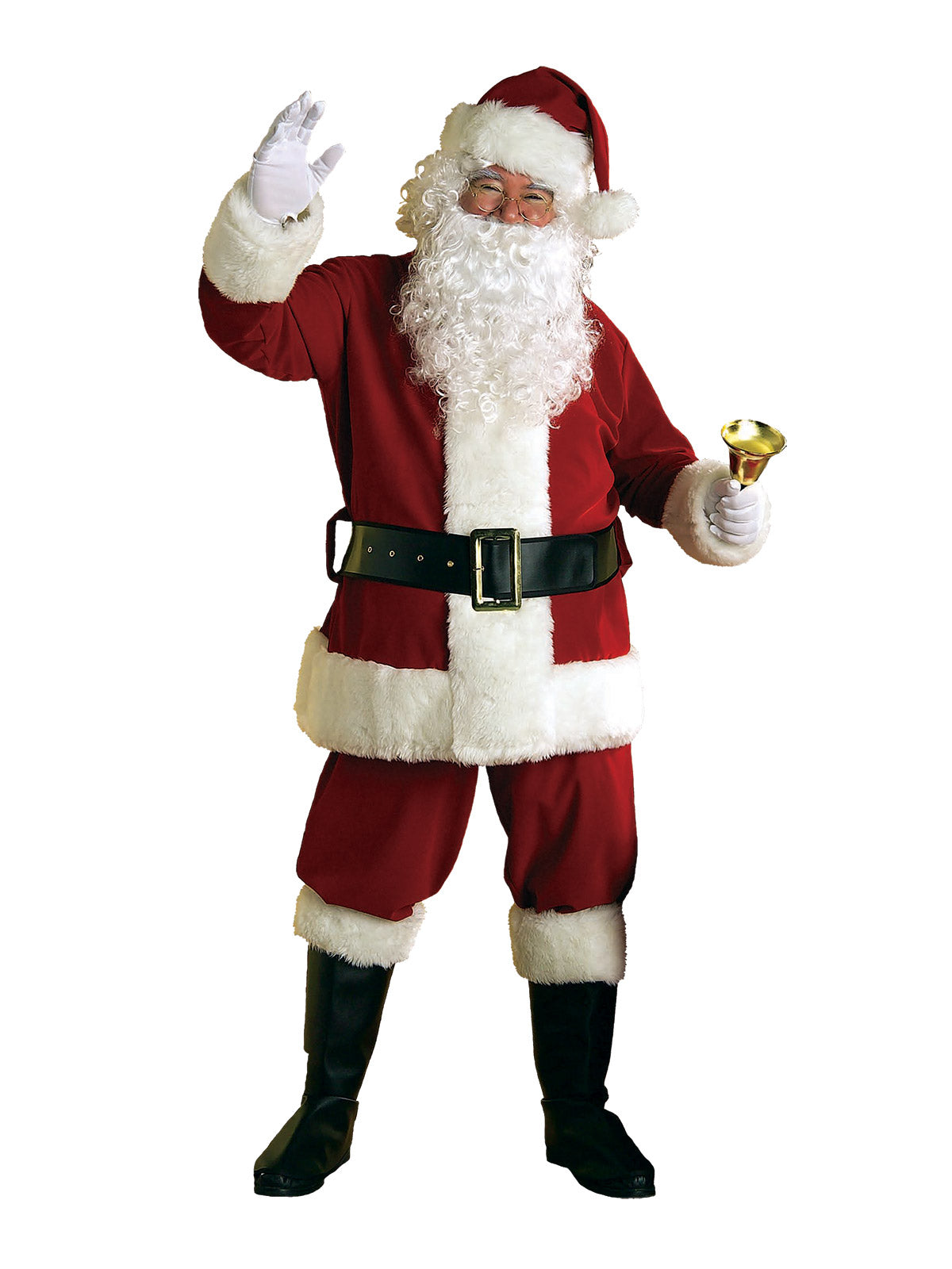 Santa Suit Ultra Velvet Deluxe, Adult