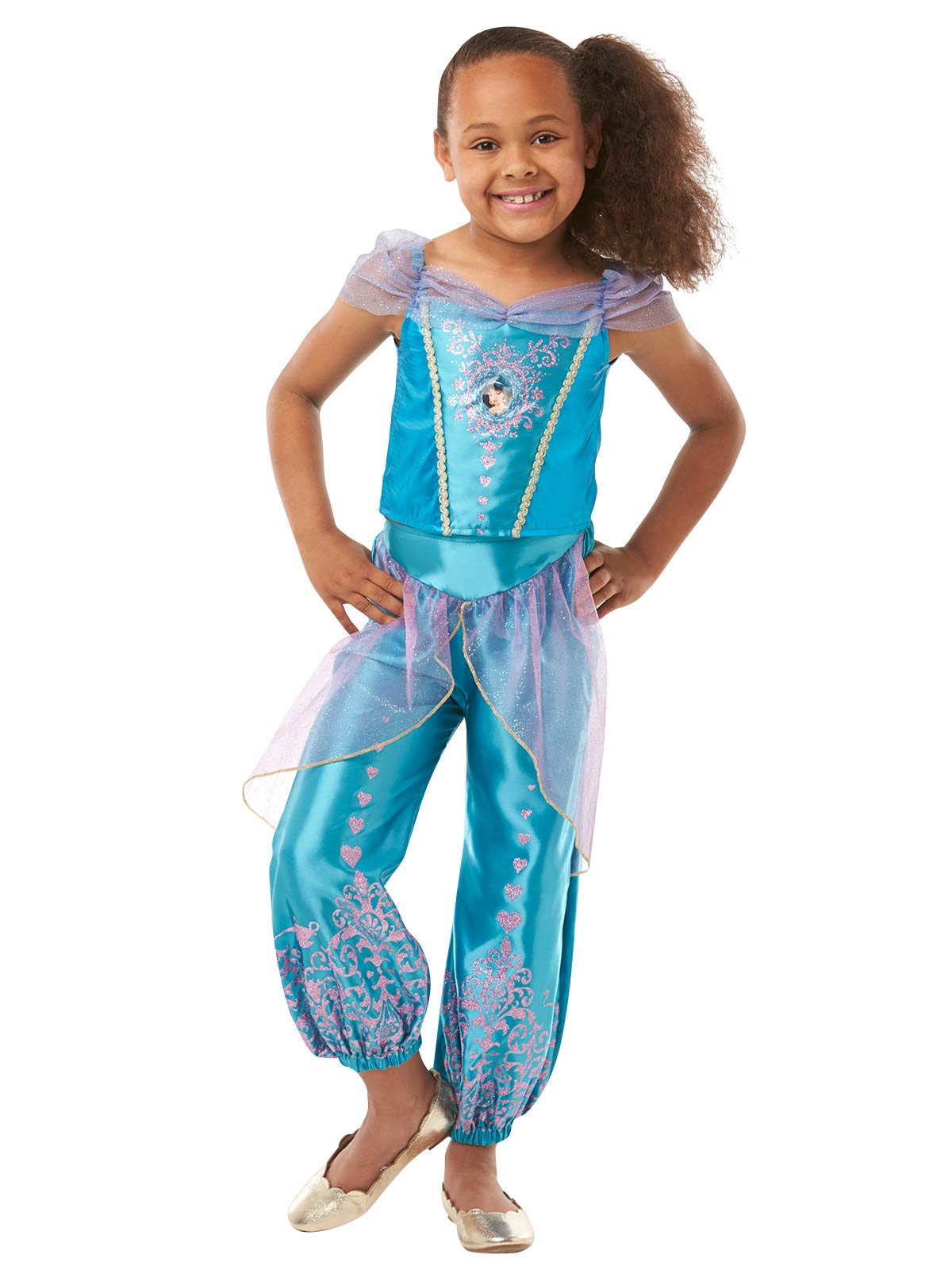 Jasmine Gem Princess Costume, Child