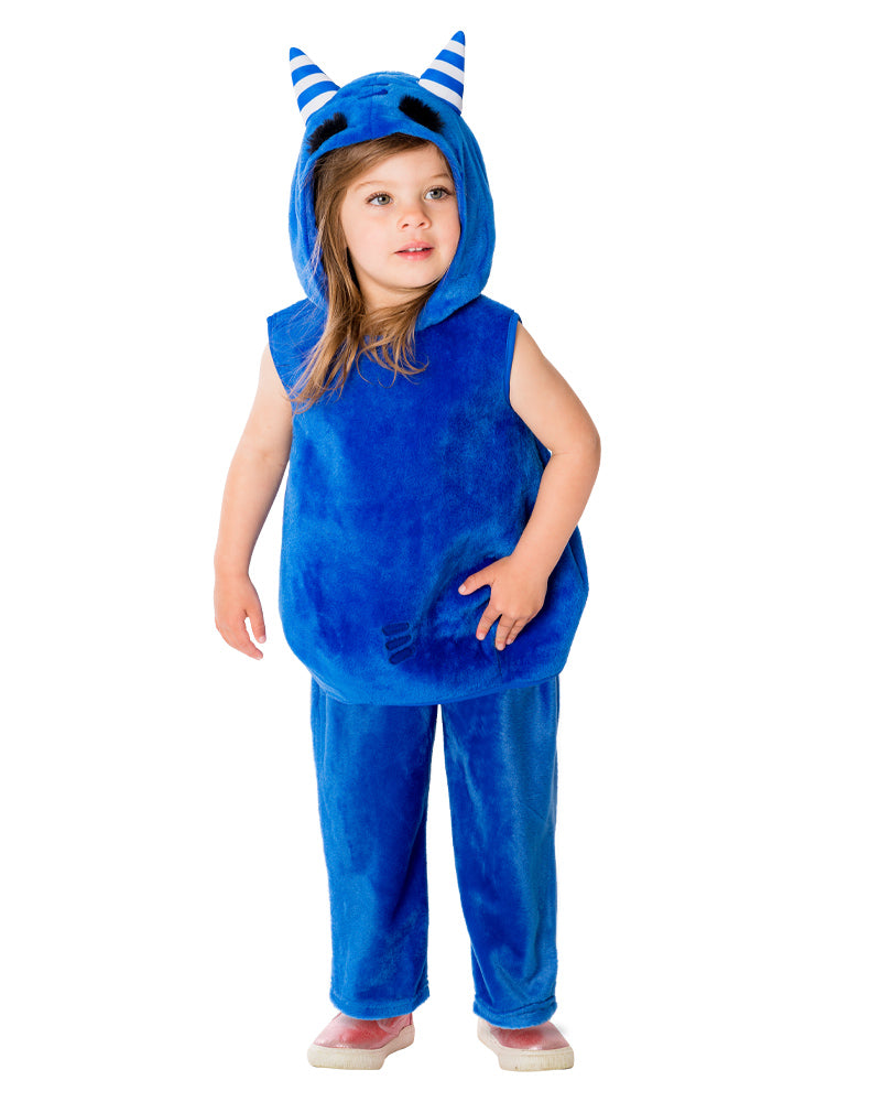 Oddbods Pogo Blue Monster Costume, Child