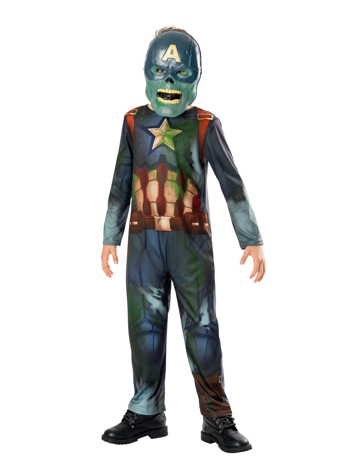 Captain America What If?  Zombie Deluxe Costume, Child