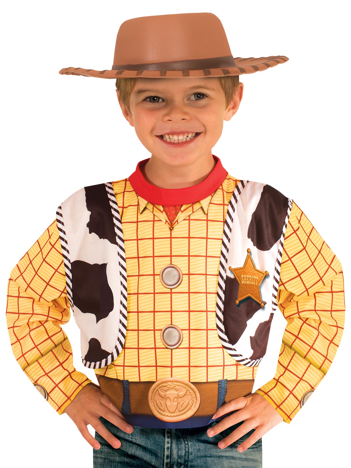 Woody Deluxe Toy Story Costume Top, Child