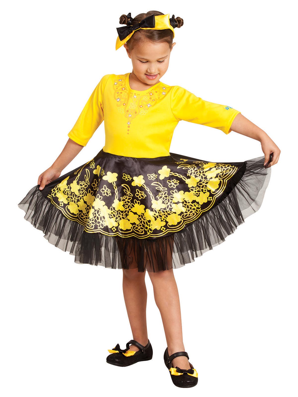 Yellow Wiggle Deluxe Ballerina Costume, Child (Polybag)