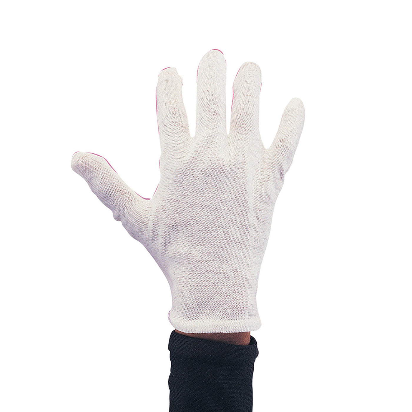 Gloves Mens White Cotton - Adult