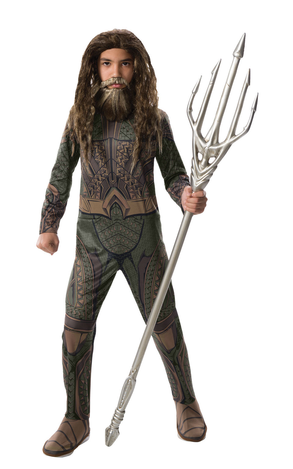 Aquaman Beard & Wig Set - Child