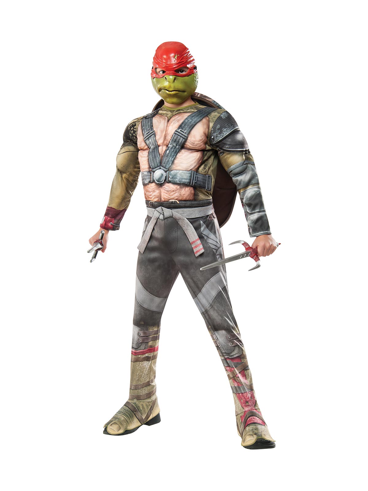 Tmnt 2 Deluxe Raphael Costume, Child