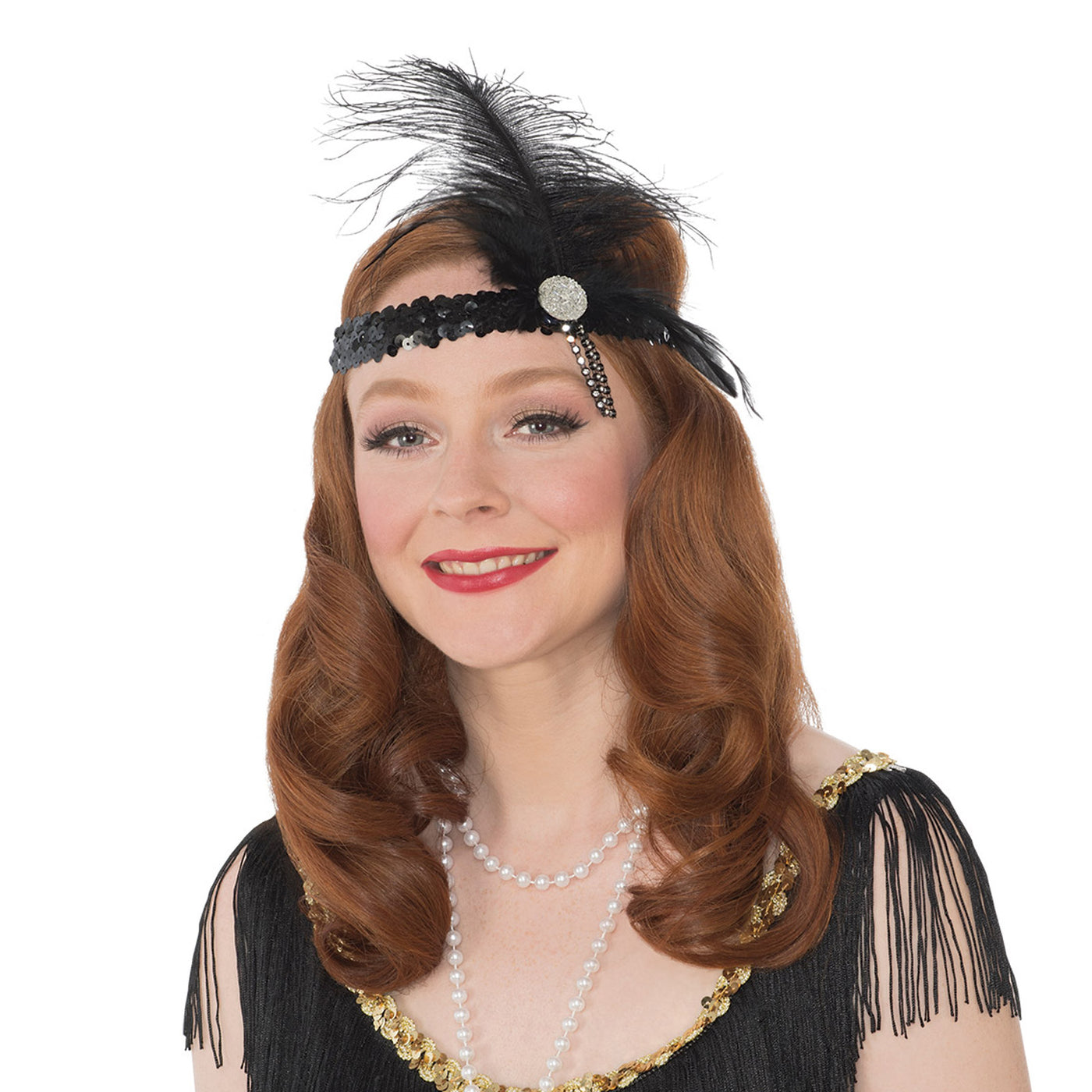 Flapper Headband, Adult