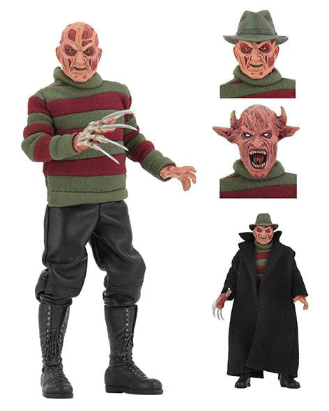 Nightmare On Elm Street - Freddy 8" Clothed Figure