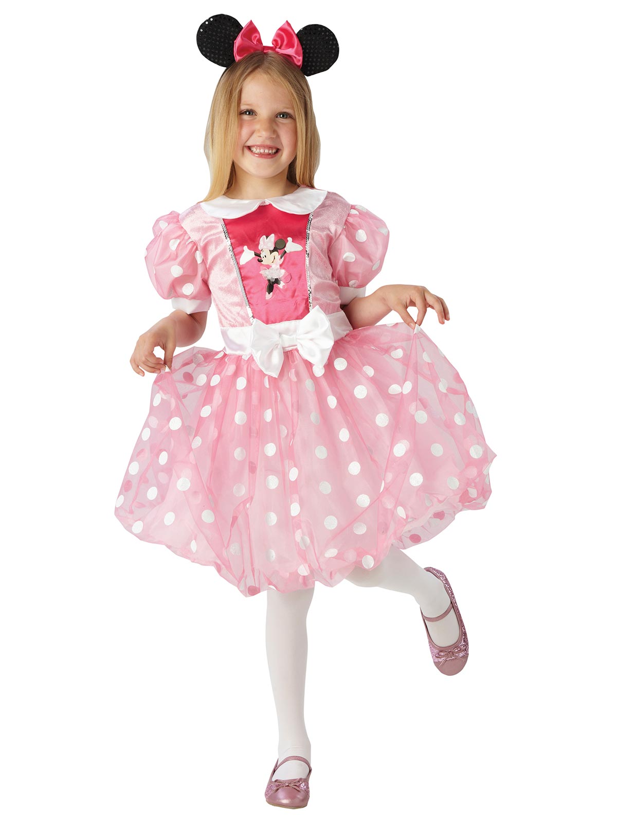 Minnie Mouse Pink Glitz Costume, Child