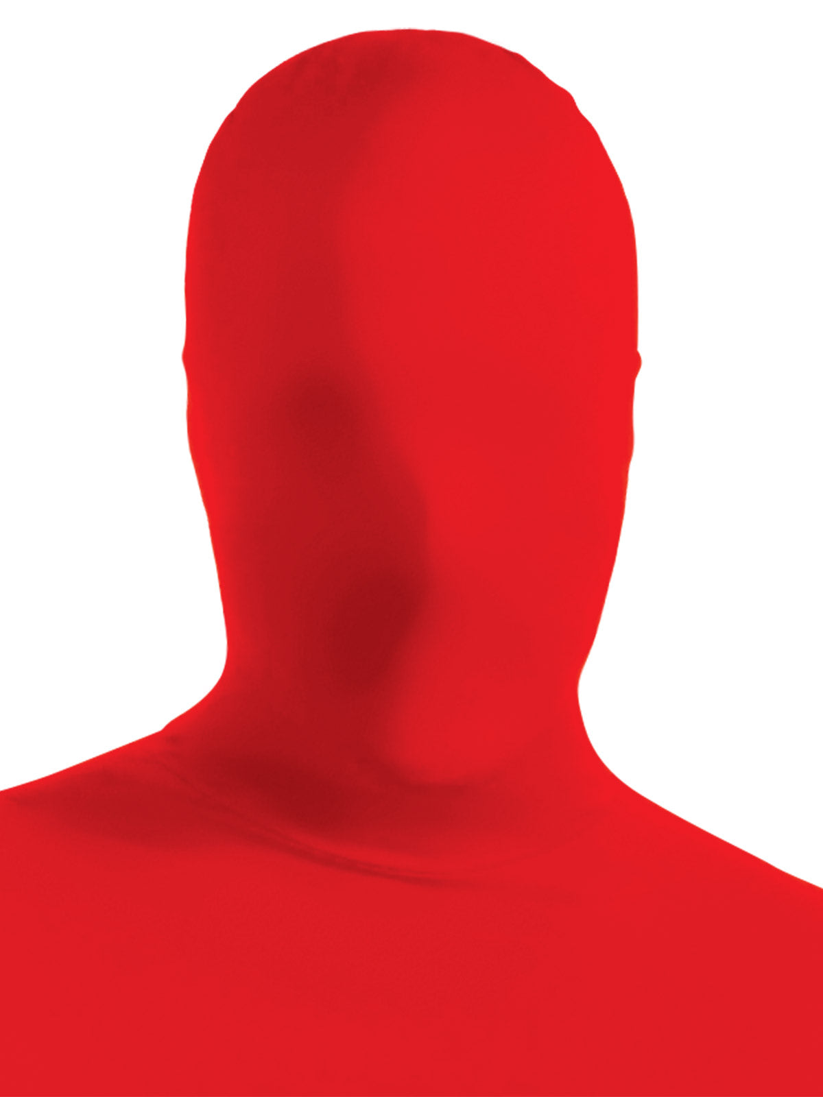 2Nd Skin Face Mask Red - Adult