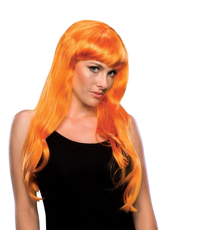 Glamour Orange Wig - Adult