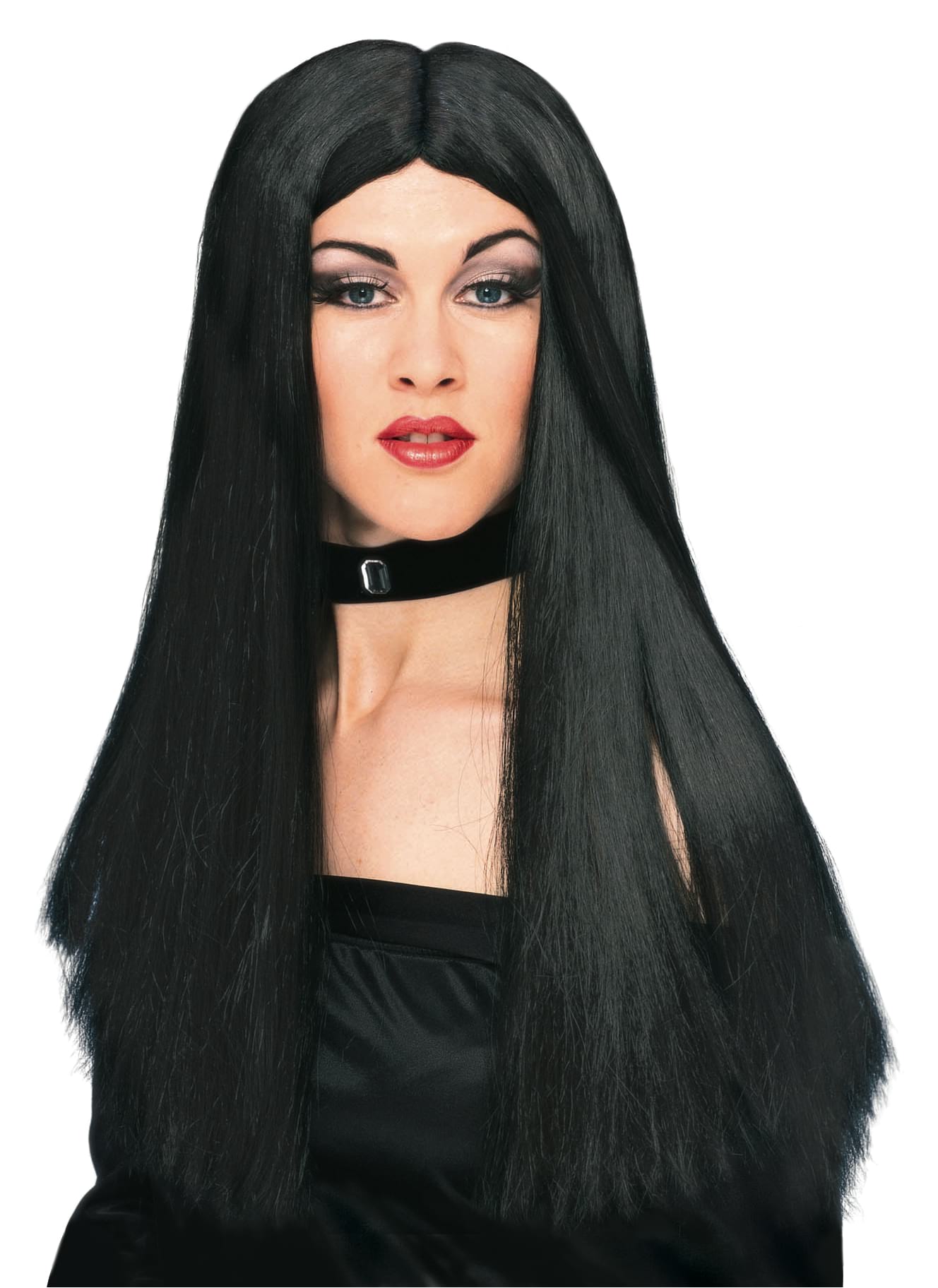 Witch Black Hair Wig - Adult