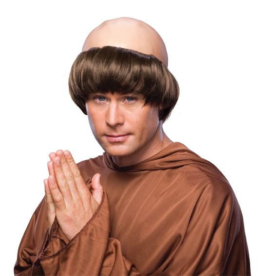 Monk Wig - Adult