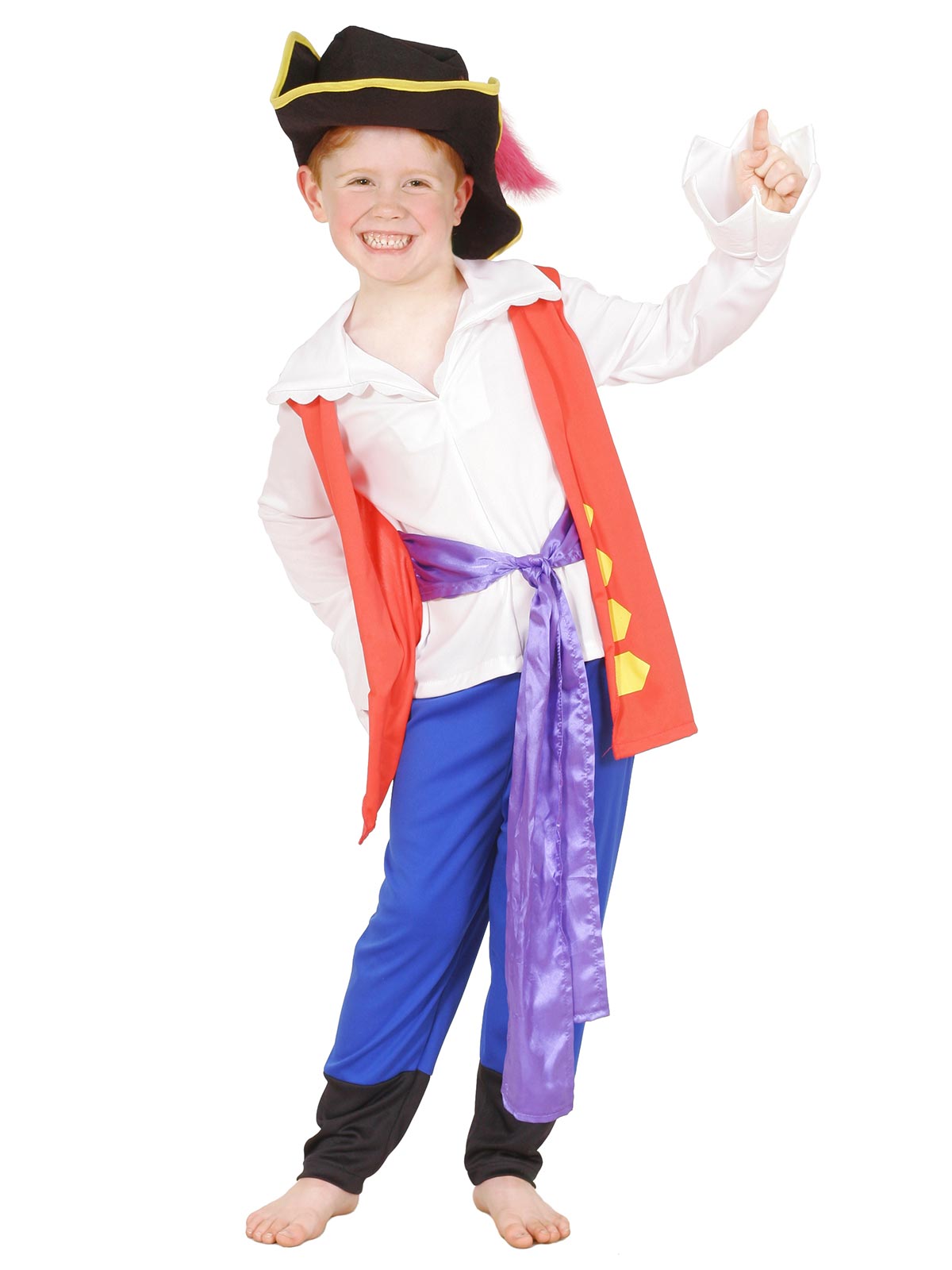 Captain Feathersword Costume, Child