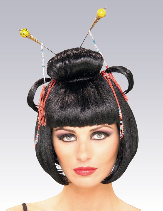 Asian Lady Wig - Adult