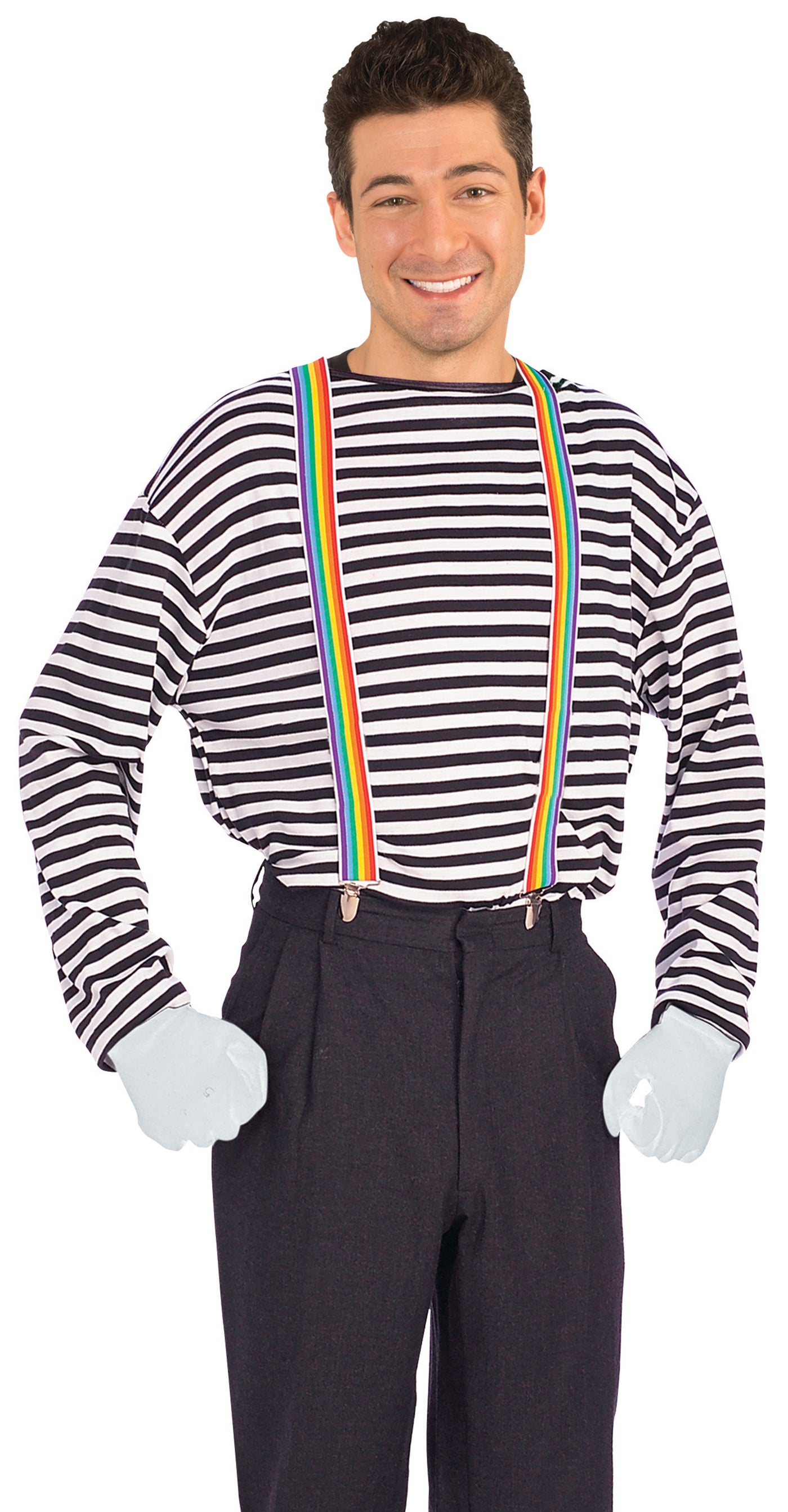 Clown Suspenders - Adult