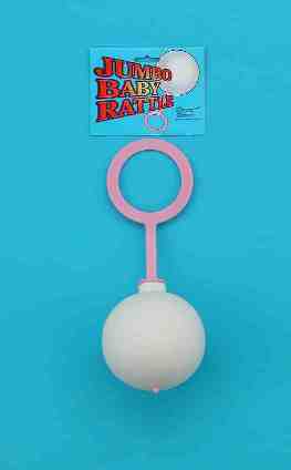 Pink Jumbo Rattle