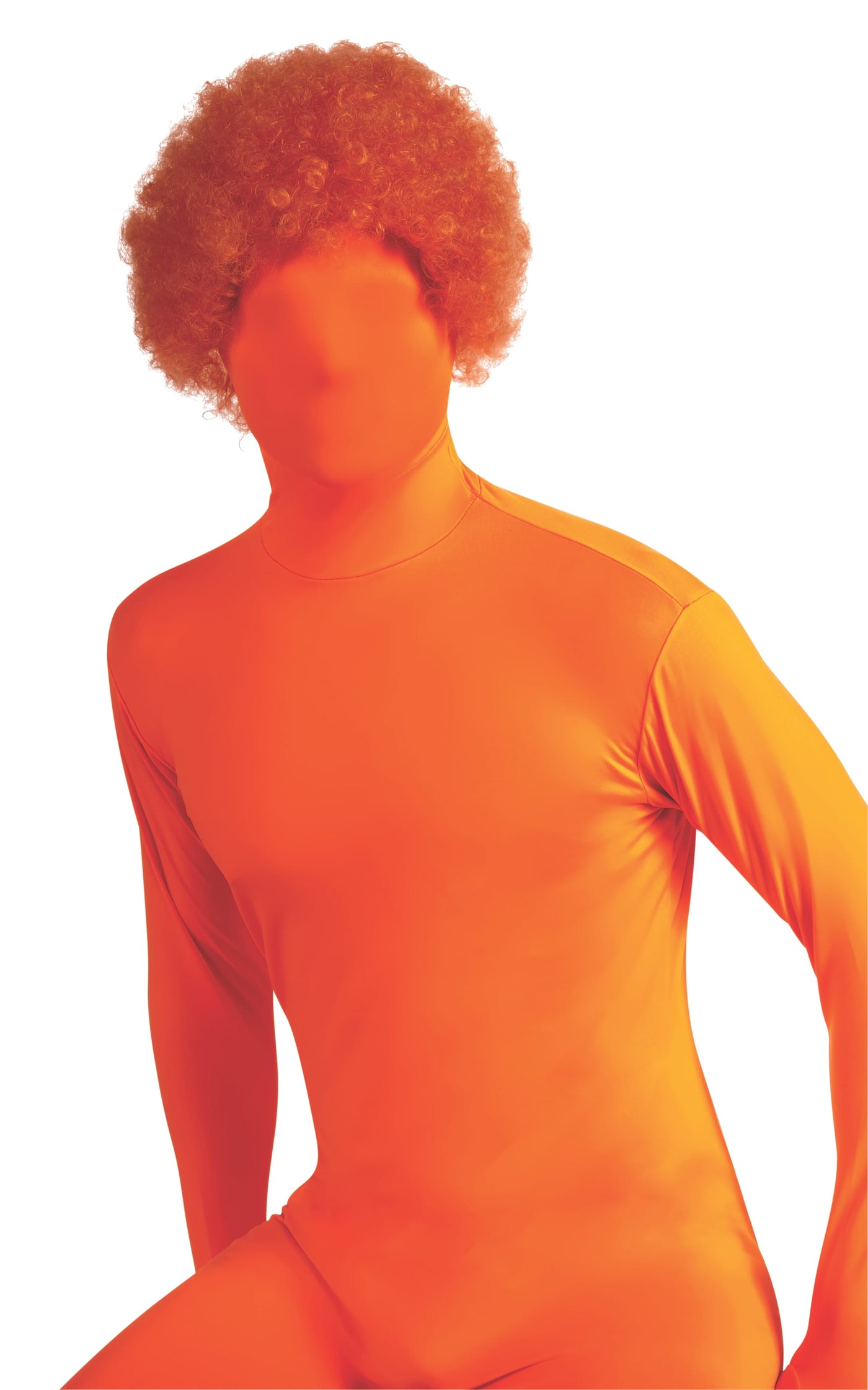 Second Skin Wig - Orange - Child