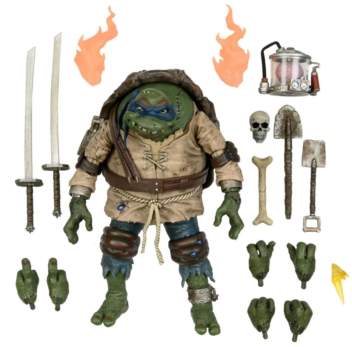 Tmnt Leonardo Hunchback Ultimate Universal Monster 7" Scale Action Figure