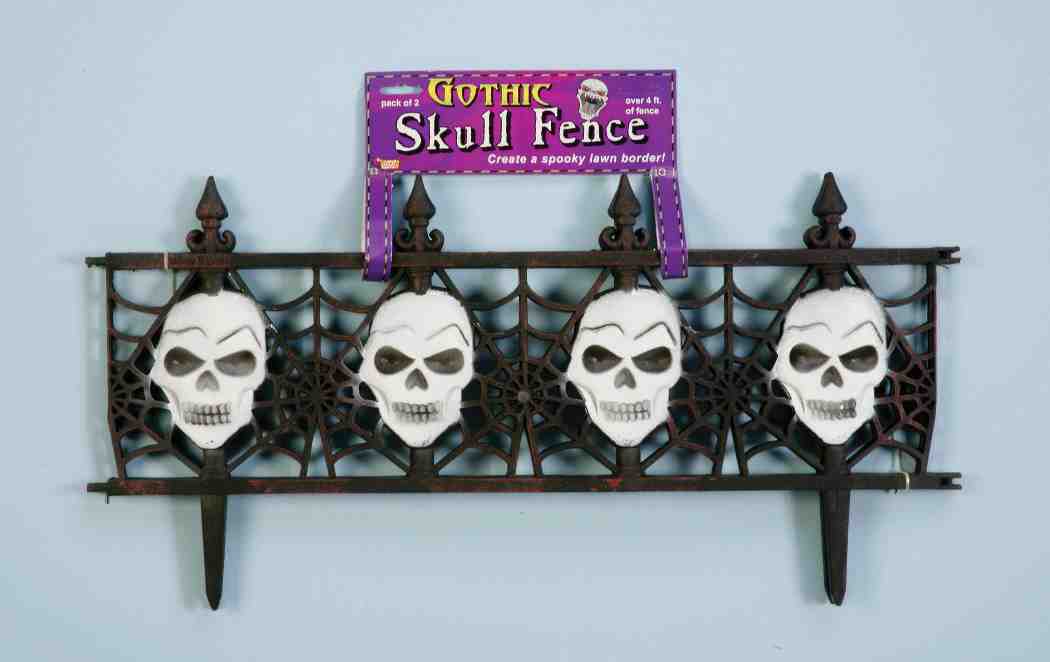 Gothic Skull Fence