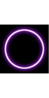 Glow -In -The -Dark 22" Purple Necklace  - Pack Of