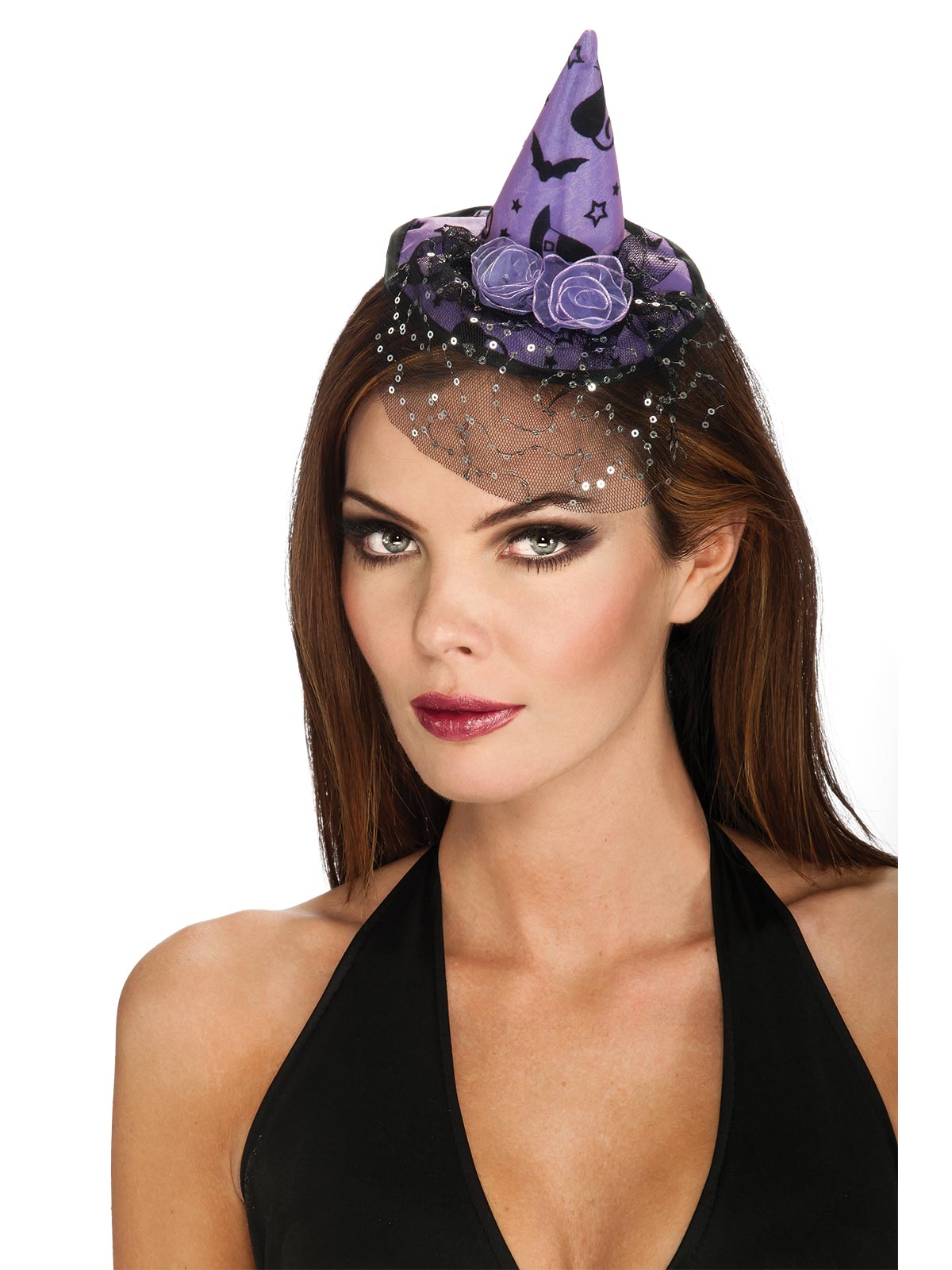 Witch Mini Hat Lavender - Adult