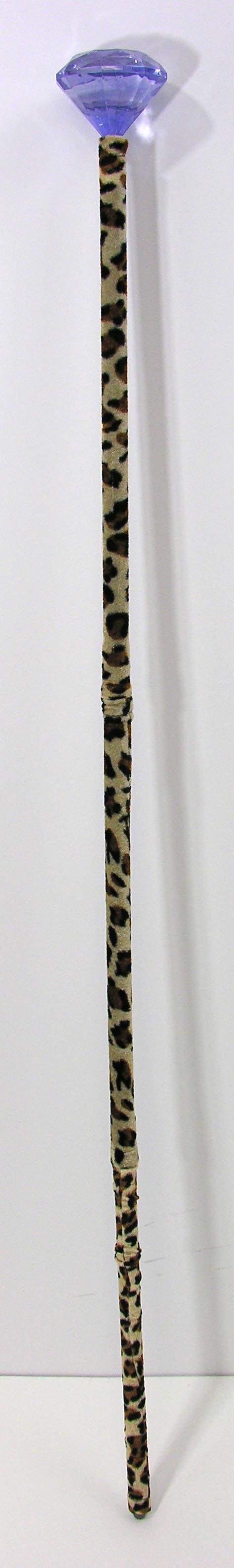 Big Daddy Leopard Print Pimp Cane