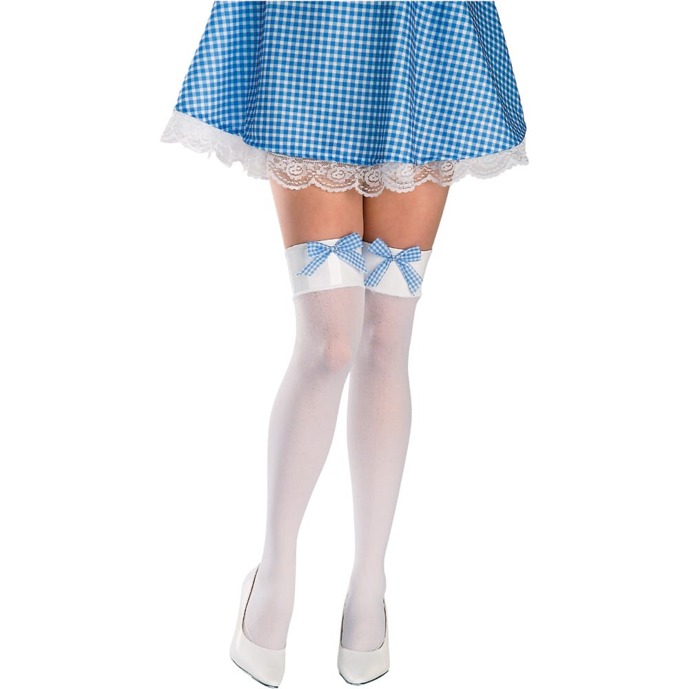 Dorothy Wizard Of Oz Thigh Highs, Adult