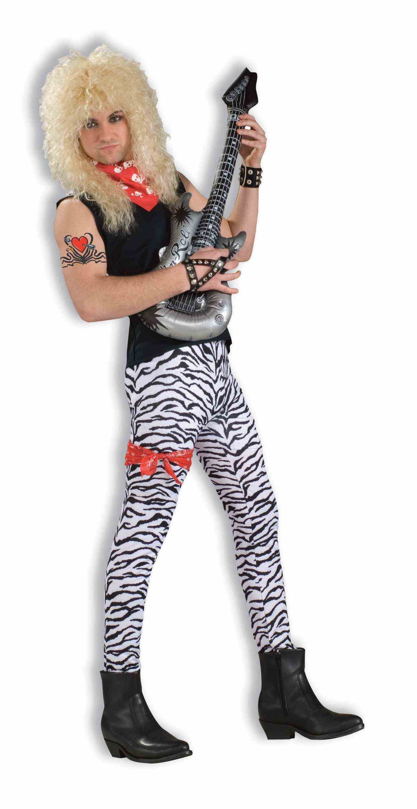 80'S Zebra Pants Costume, Adult