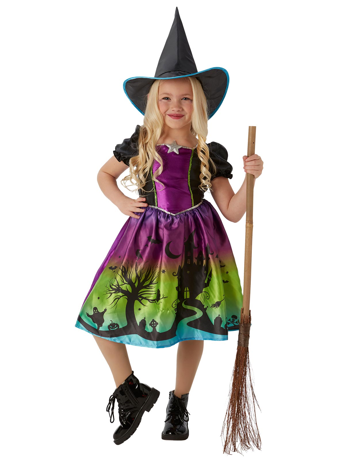 Ombre Witch Costume, Child