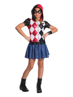 Harley Quinn Dcshg Hoodie Costume, Child