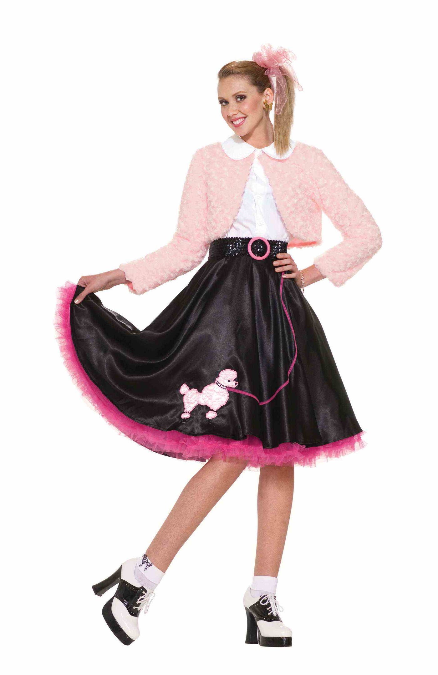 50S Sweetheart Deluxe Poodle Costume, Adult