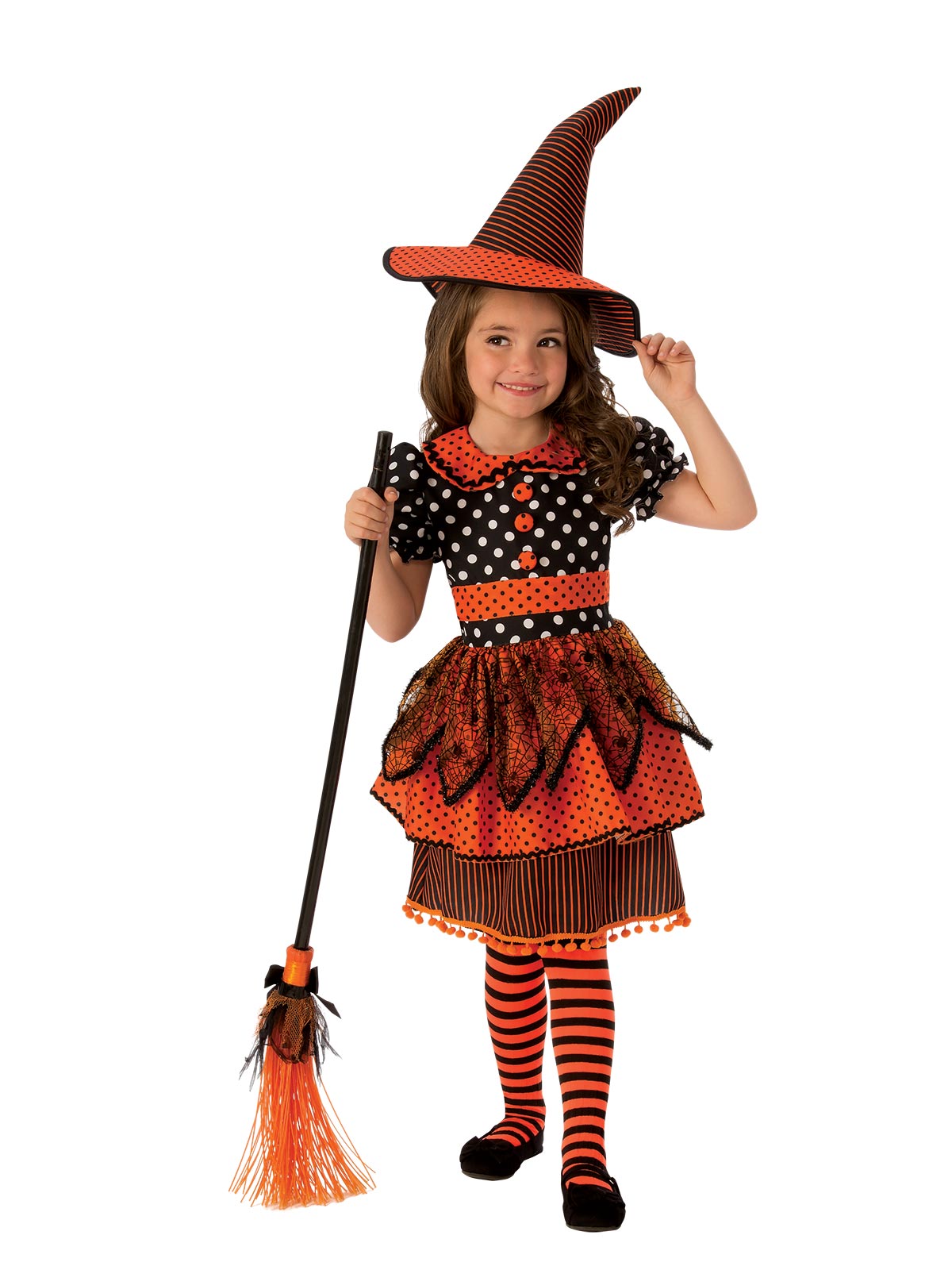 Polka Dot Witch Costume, Child