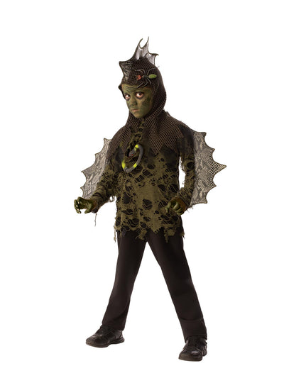 Swamp Boy Lizard Costume, Child