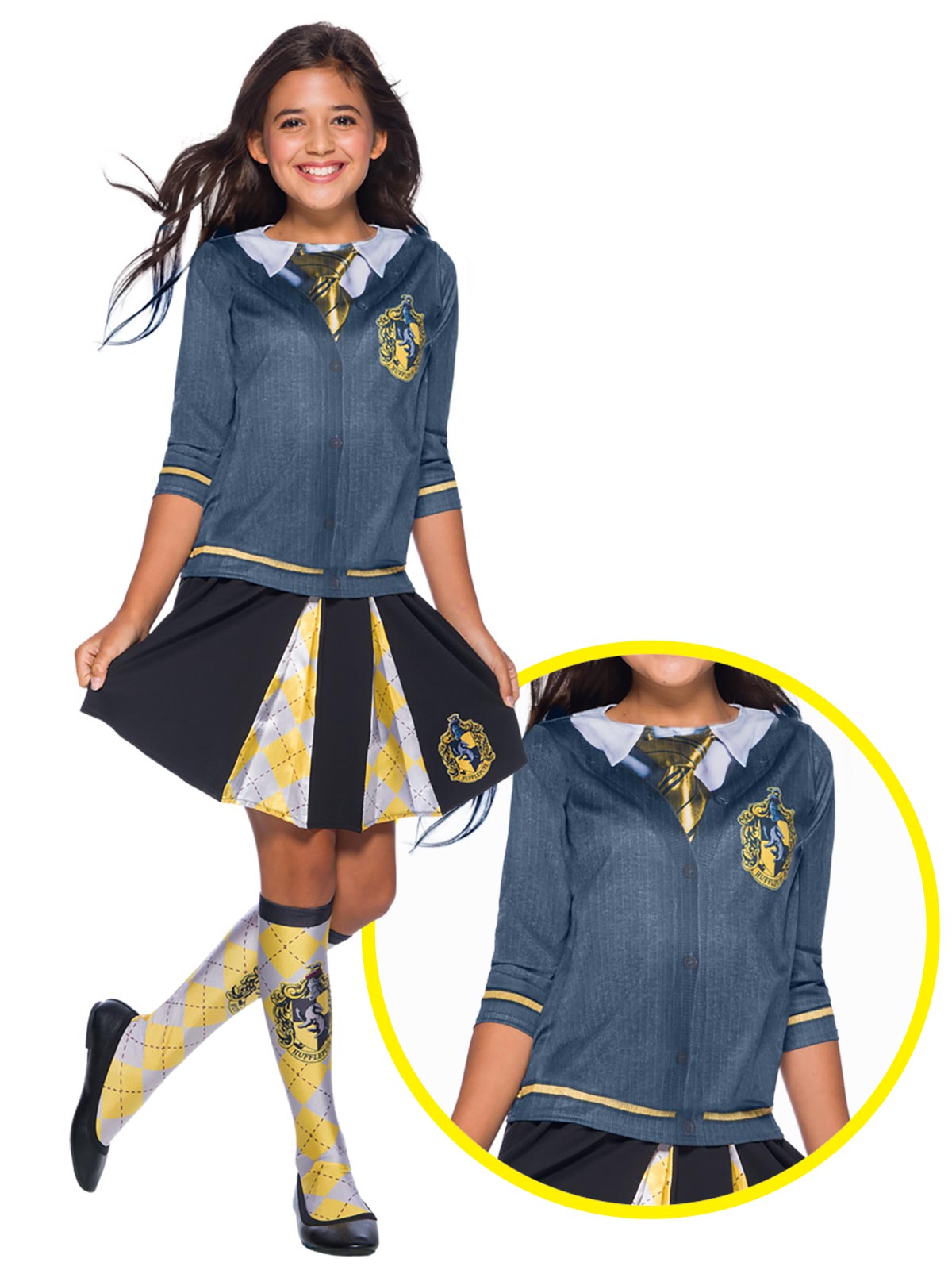 Hufflepuff Costume Top, Child