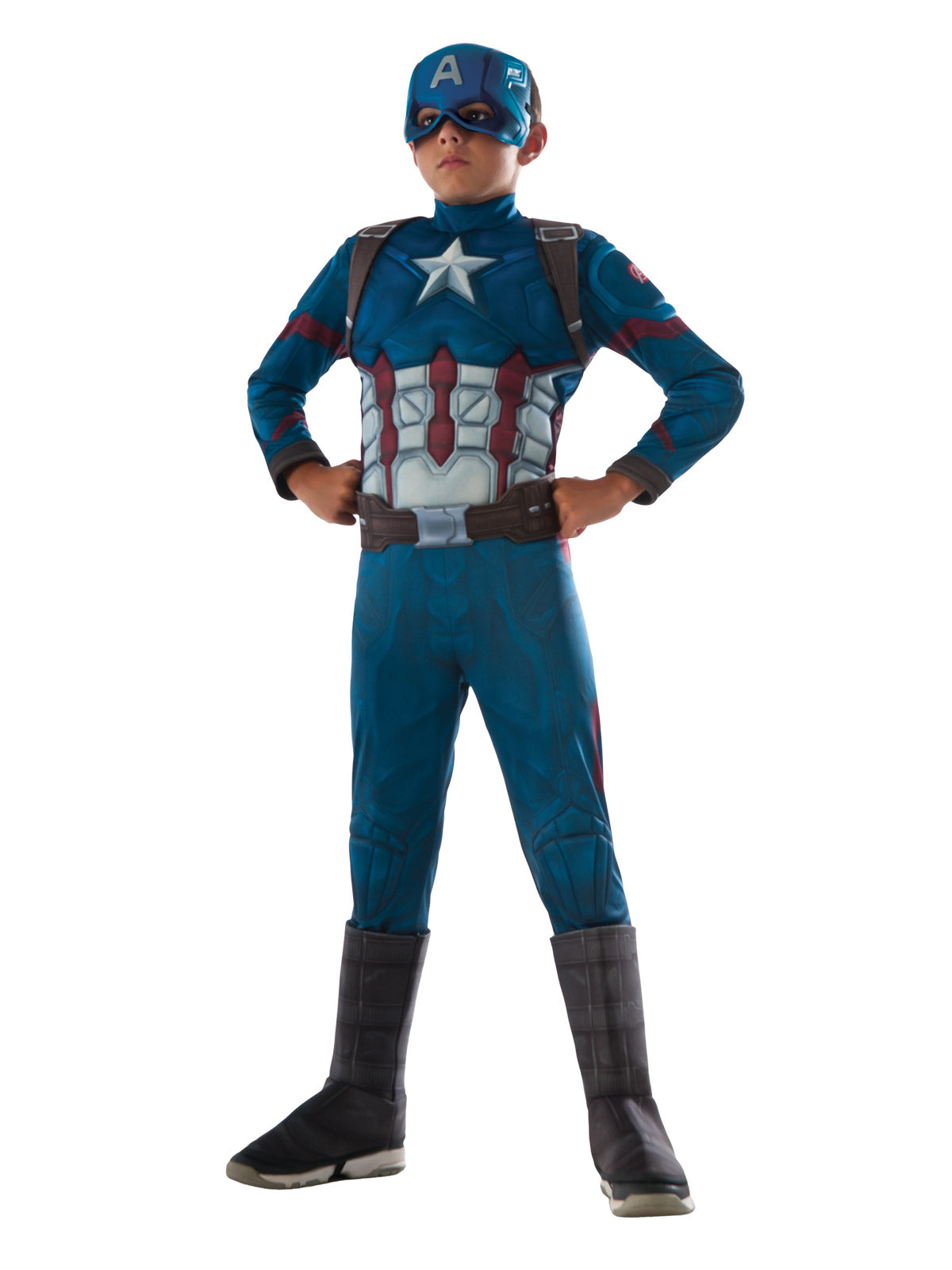 Captain America Deluxe Infinity War Costume, Child