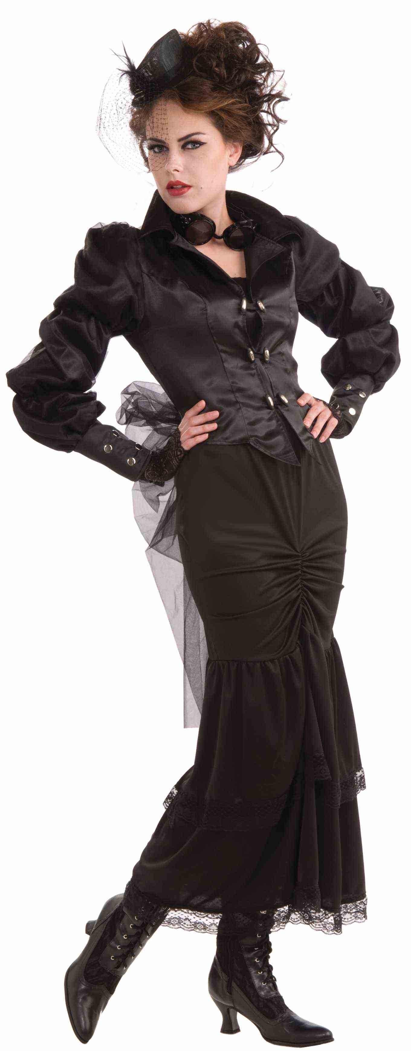 Steampunk Victorian Lady Costume - Size Std