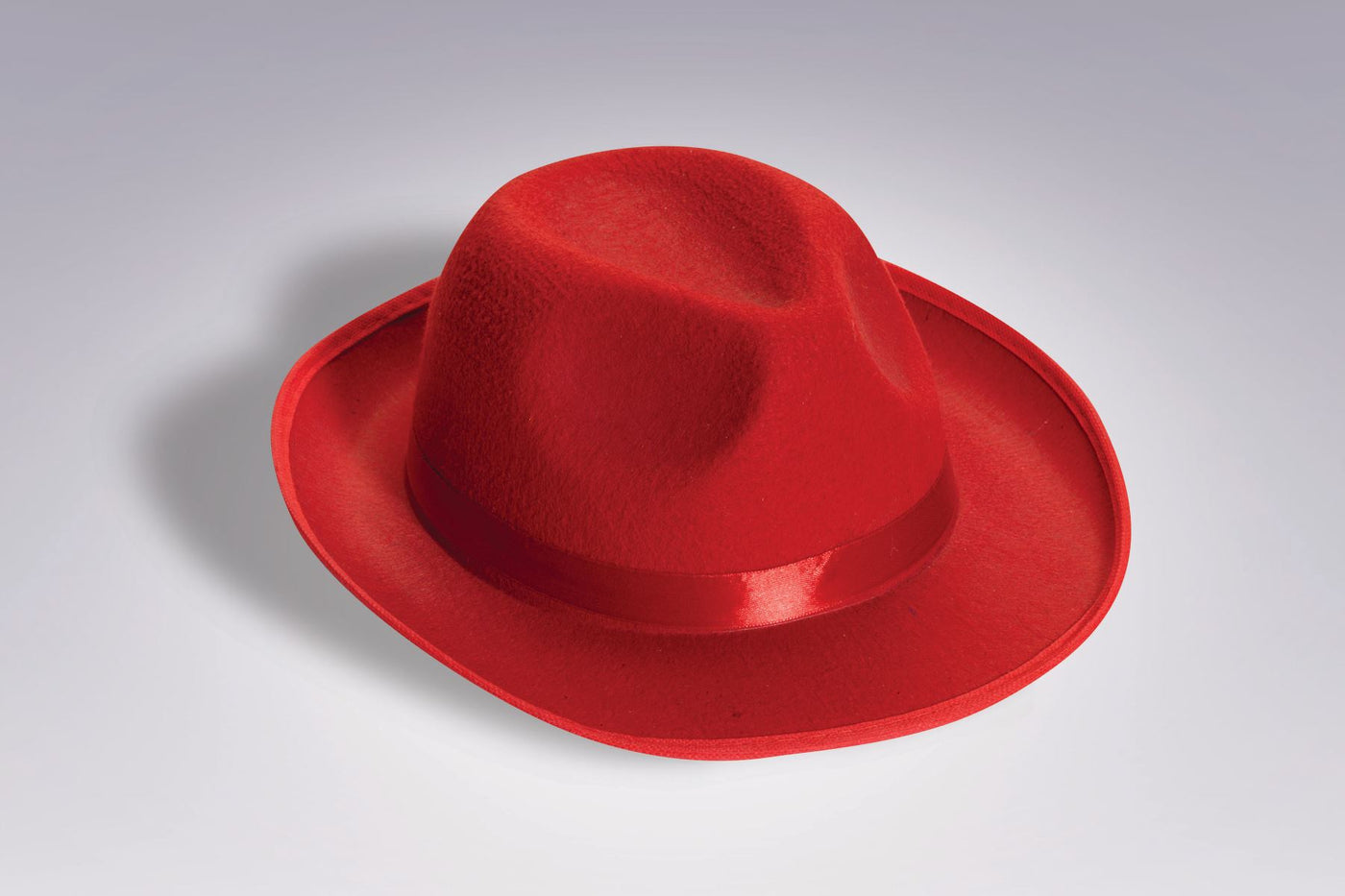 Fedora Deluxe Hat Red - Adult