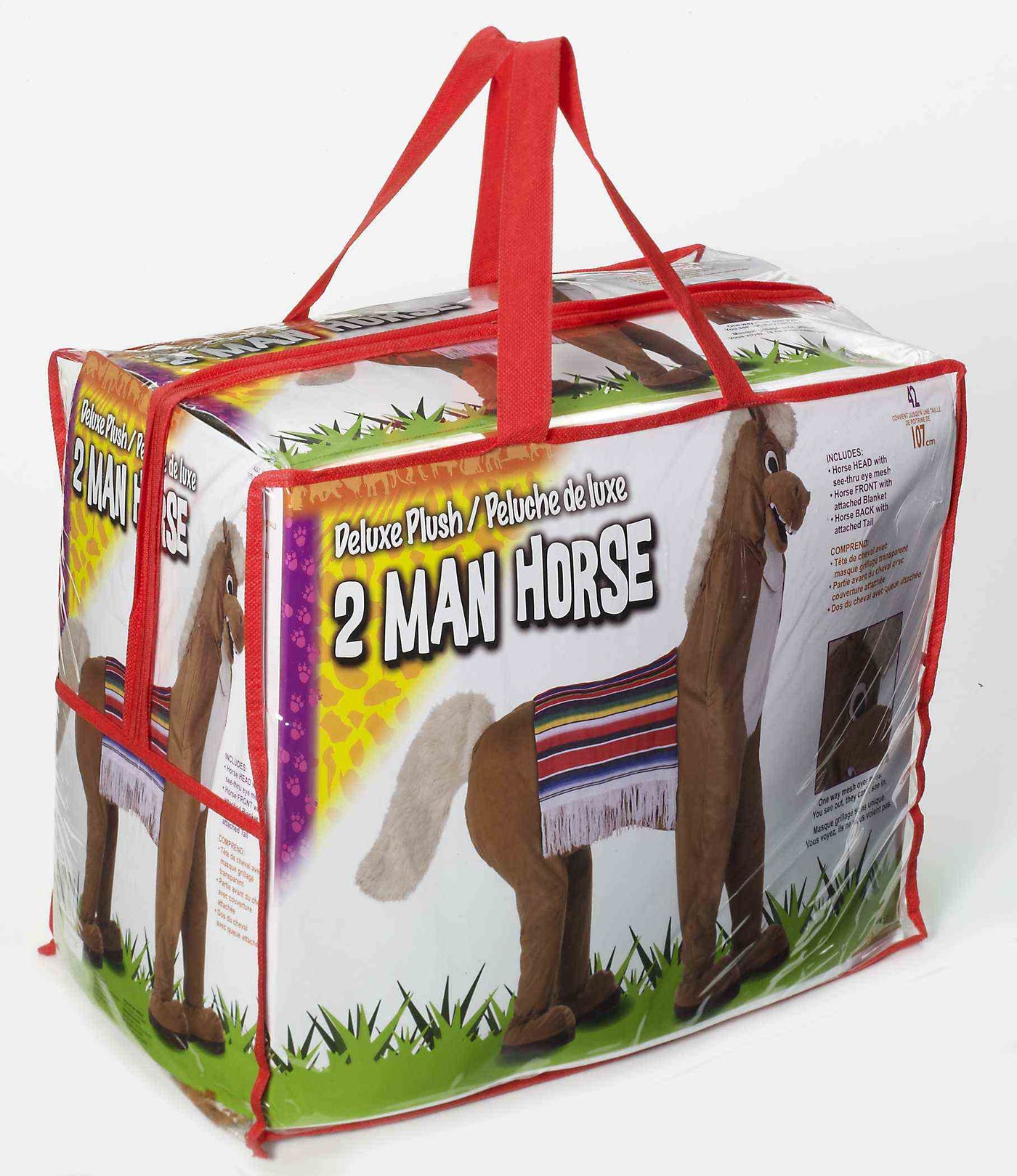 Two-Man Horse Deluxe Plush Costume, Adult