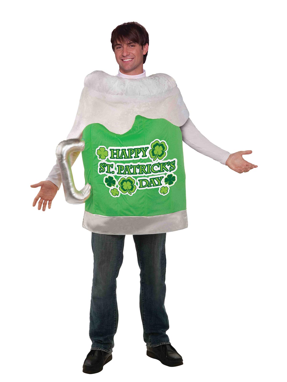 St. Patricks Day Beer Mug Costume, Adult