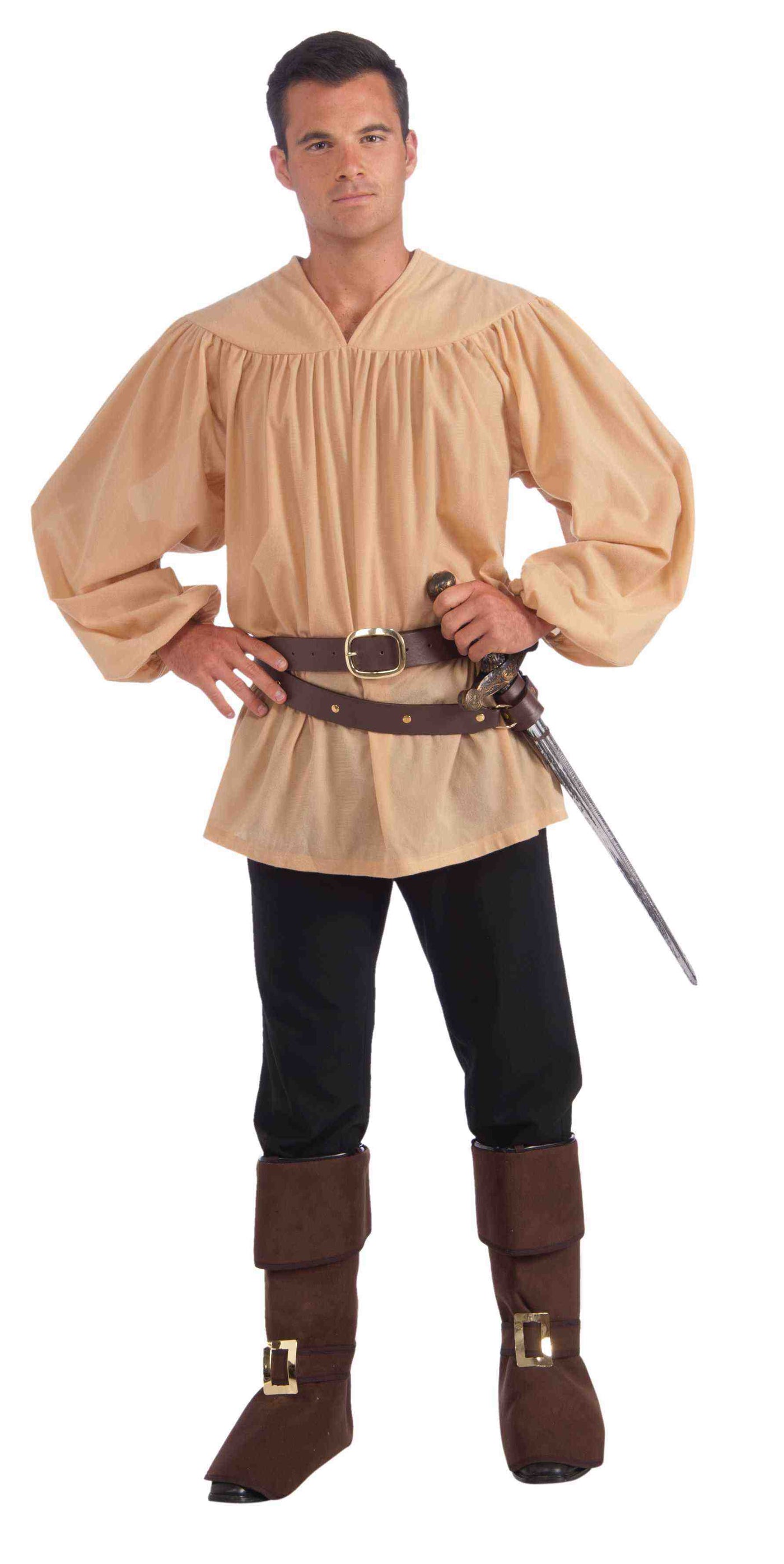 Beige Medieval Shirt, Adult