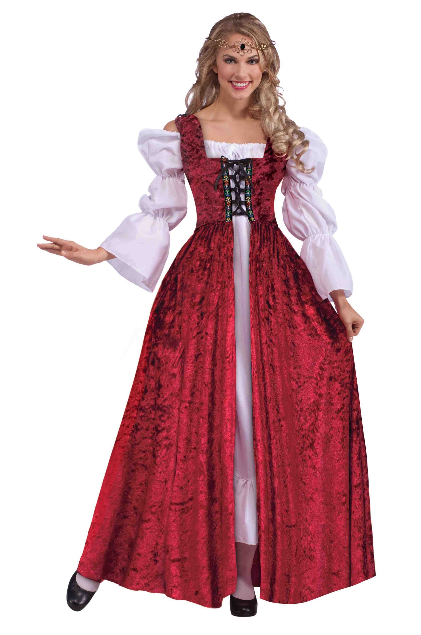 Medieval Lace Up Gown, Adult