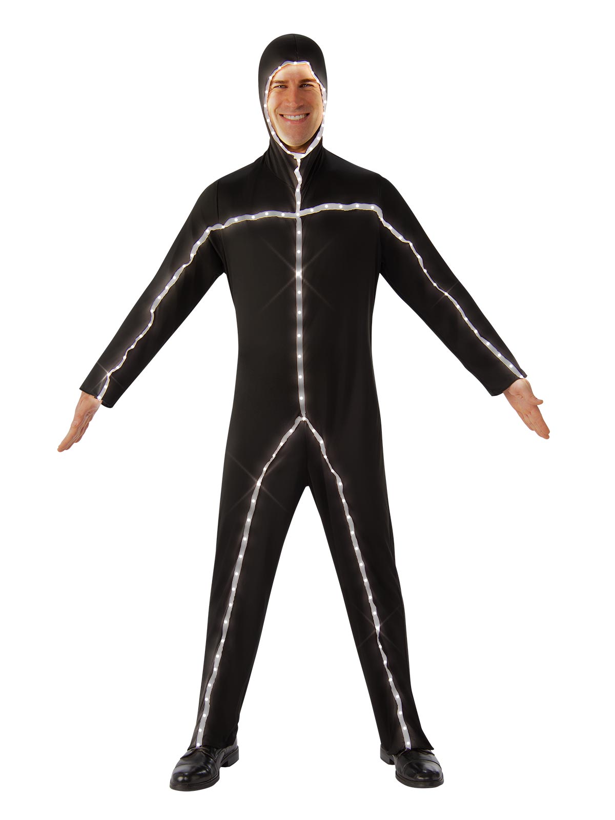 Light Up Stick Man Costume, Adult